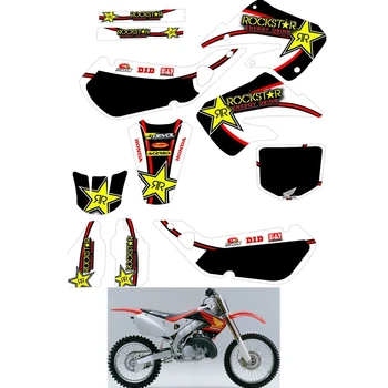 For HONDA CR125 CR250 1997 1998 1999 Graphics Decals Stickers Custom Number Name 3M Full Motorcycle Backgrounds Accessories
For HONDA CR125 CR250 1997 1998 1999 Graphics Decals Stickers Custom Number Name 3M Full Motorcycle Backgrounds Accessories