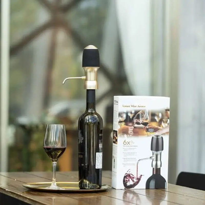 Portable Luxury One Touch Wine Aerator Air Pressure Dispenser Tool Bar Gift
Portable Luxury One Touch Wine Aerator Air Pressure Dispenser Tool Bar Gift