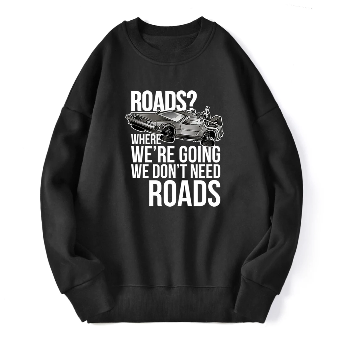 Back to the Future Print Winter Fleece Sweatshirt Male Long Sleeve Crewneck Pullover Hoody Casual Loose Workout Supoleron Hombre 
Back to the Future Print Winter Fleece Sweatshirt Male Long Sleeve Crewneck Pullover Hoody Casual Loose Workout Supoleron Hombre