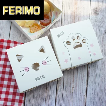 Cute Animal Claw Design 10pcs 14*14*5 Cm Paper Box Candy Cookie Macaron Birthday Party Baby Shower DIY Gift Packaging
Cute Animal Claw Design 10pcs 14*14*5 Cm Paper Box Candy Cookie Macaron Birthday Party Baby Shower DIY Gift Packaging