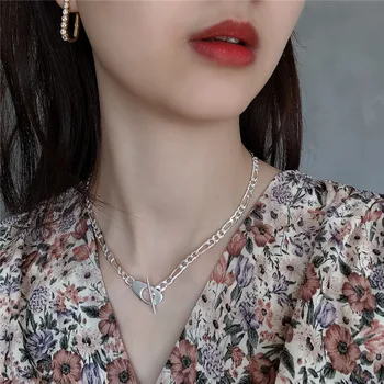 RUIYI Korean Style Real 925 Sterling Silver Heavy Handmade Chokers Women Simple Luxury Exquisite Fine Jewelry OT Buckle Necklace
RUIYI Korean Style Real 925 Sterling Silver Heavy Handmade Chokers Women Simple Luxury Exquisite Fine Jewelry OT Buckle Necklace