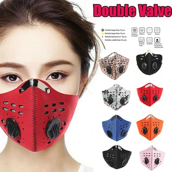 Anti dust Face Mask Reusable PM2.5 Respirator Breathing valve Elastic Cycling Sport Outdoor Mouth Face Masks Filter Protective
Anti dust Face Mask Reusable PM2.5 Respirator Breathing valve Elastic Cycling Sport Outdoor Mouth Face Masks Filter Protective