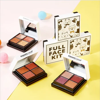 Romantic six color eye shadow pallete double layer pearlescent sequins matte and changeable makeup boxes eye makeup
Romantic six color eye shadow pallete double layer pearlescent sequins matte and changeable makeup boxes eye makeup