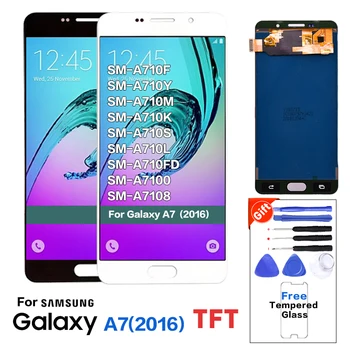 For Samsung Galaxy A710 A7100 A710M A710F Lcd Display Touch Screen Digitizer Assembly For A710 A7100 A710M A710F LCD Display
For Samsung Galaxy A710 A7100 A710M A710F Lcd Display Touch Screen Digitizer Assembly For A710 A7100 A710M A710F LCD Display