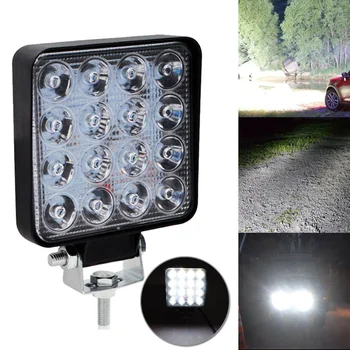 DC 12V 24V 48W LED Work Light Bar Headlight Spotlight Driving Fog Lamp 6500K Waterproof For Car SUV Off-Road Tractor Truck Jeep
DC 12V 24V 48W LED Work Light Bar Headlight Spotlight Driving Fog Lamp 6500K Waterproof For Car SUV Off-Road Tractor Truck Jeep