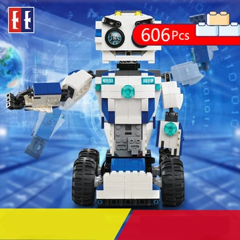 Remote Control Robot Transform with MOC Model Building Blocks lepining sets for Robots Car Mode Bricks Toys enthusiasts Kids
Remote Control Robot Transform with MOC Model Building Blocks lepining sets for Robots Car Mode Bricks Toys enthusiasts Kids