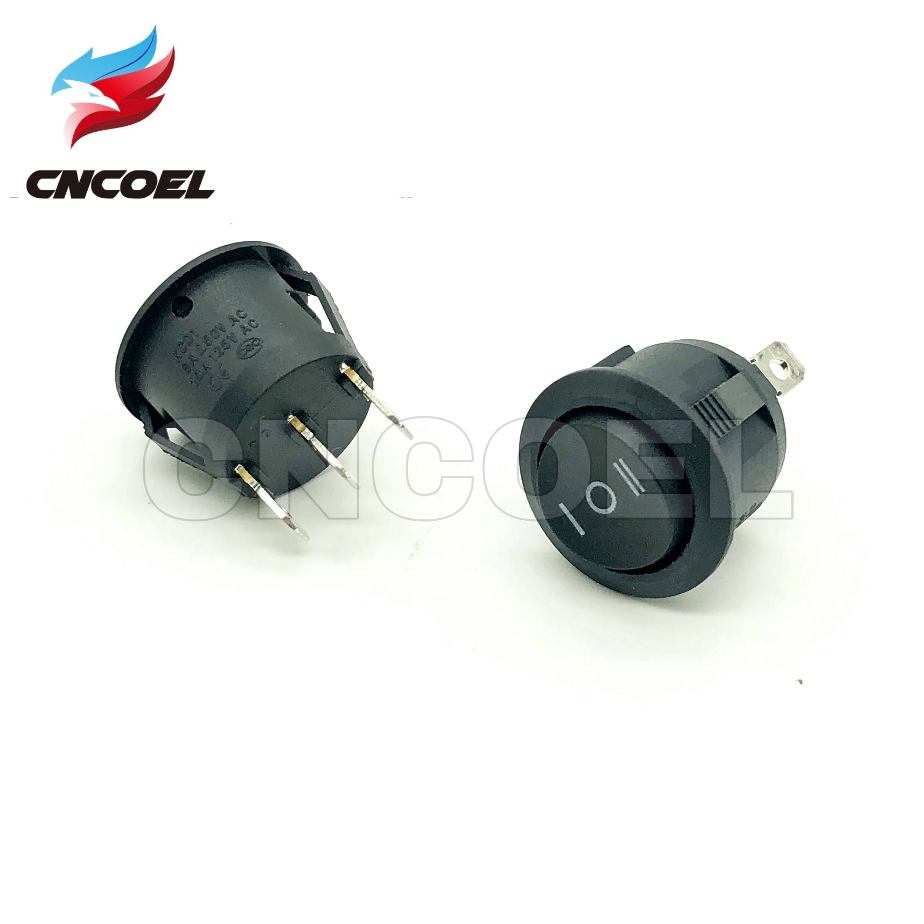 2pcs/lot KCD1 Boat Rocker Switch ON-OFF-ON Black 3 Position SPDT Snap-in 3 Pin Round Switch 10A/125V 6A/250V AC
2pcs/lot KCD1 Boat Rocker Switch ON-OFF-ON Black 3 Position SPDT Snap-in 3 Pin Round Switch 10A/125V 6A/250V AC