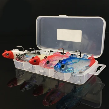 Single-Tailed Lead Bait Multi-Color Lure Set Simulation Soft-Fish Lure 5Pc Lure Fishing Set Fishing Accessories
Single-Tailed Lead Bait Multi-Color Lure Set Simulation Soft-Fish Lure 5Pc Lure Fishing Set Fishing Accessories