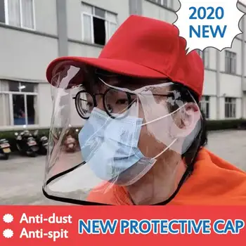 Multi-function Protective Cap Safety Protective Hat Eye Protection Anti-fog Windproof Hat Anti-saliva Face Cover Cap 4 colors
Multi-function Protective Cap Safety Protective Hat Eye Protection Anti-fog Windproof Hat Anti-saliva Face Cover Cap 4 colors