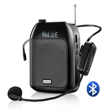 Bluetooth UHF Wireless Voice Amplifier Portable For Teaching Lecture Tour Guide Promotion U-Disk Megaphone Microphone Speaker
Bluetooth UHF Wireless Voice Amplifier Portable For Teaching Lecture Tour Guide Promotion U-Disk Megaphone Microphone Speaker