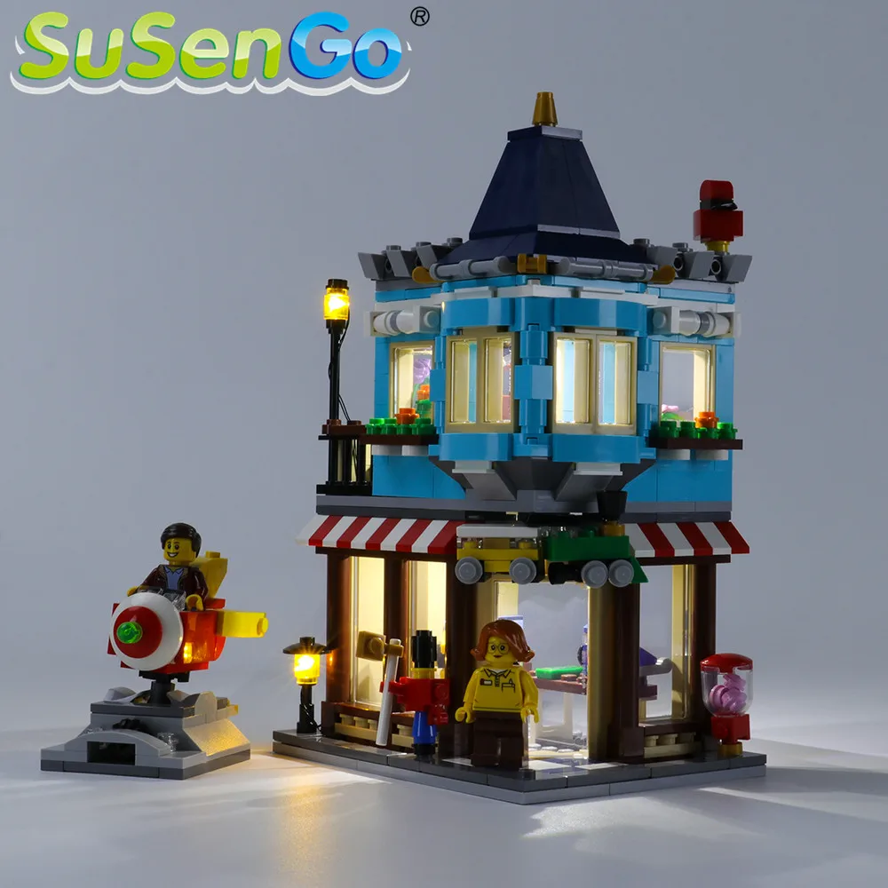 SuSenGo LED Light kit For Creator Townhouse Toy Store Building Blocks Lighting Set Compatible with 31105 (Model Not Included)
SuSenGo LED Light kit For Creator Townhouse Toy Store Building Blocks Lighting Set Compatible with 31105 (Model Not Included)