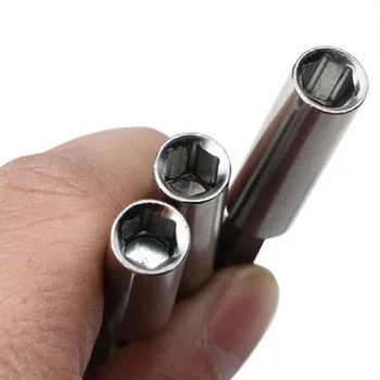 Large Torque 4Pcs Socket Bit Adapter Set Hex Impact Drill Bits Driver Bar Wrench Extension Strong Magnetic Head
Large Torque 4Pcs Socket Bit Adapter Set Hex Impact Drill Bits Driver Bar Wrench Extension Strong Magnetic Head