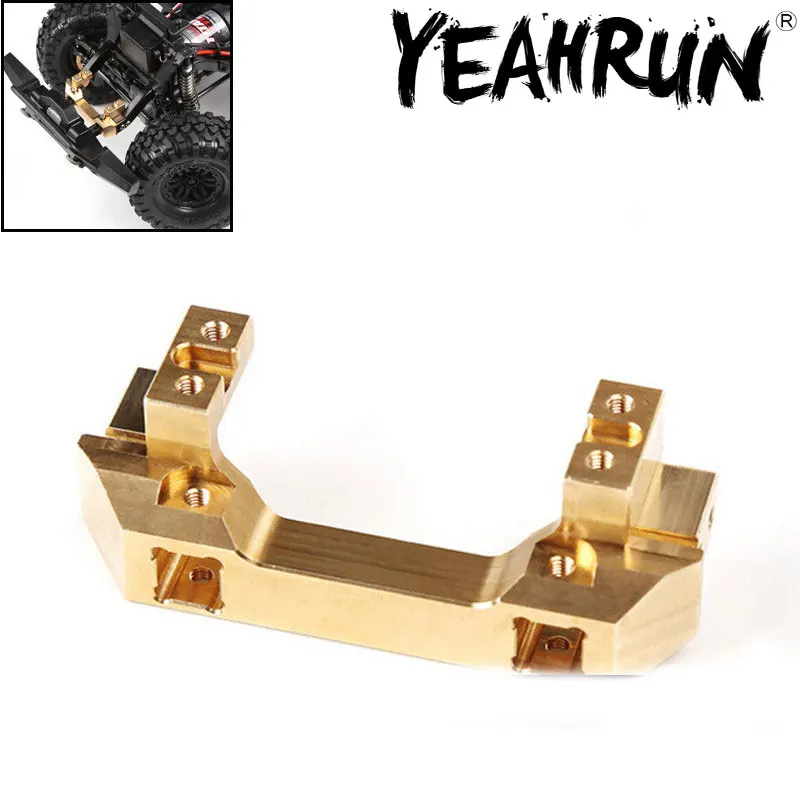 YEAHRUN Front Bumper Mount Gold Servo Relocation Mount For Traxxas TRX-4 1/10 RC Car
YEAHRUN Front Bumper Mount Gold Servo Relocation Mount For Traxxas TRX-4 1/10 RC Car