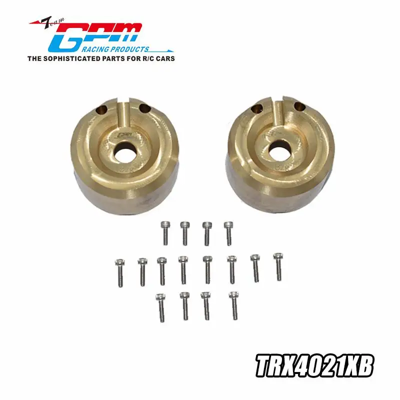 

For Trax 1/10 TRX4 TRX6 copper negative heavy front and rear universal steering cup outer cover-1 pair #8251