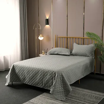 3PCS /set Cotton Quilt Set Quality Bedding Quilts Quilted Bedspread bed Cover Pillow case King Queen Size Coverlet Set QT009 
3PCS /set Cotton Quilt Set Quality Bedding Quilts Quilted Bedspread bed Cover Pillow case King Queen Size Coverlet Set QT009
