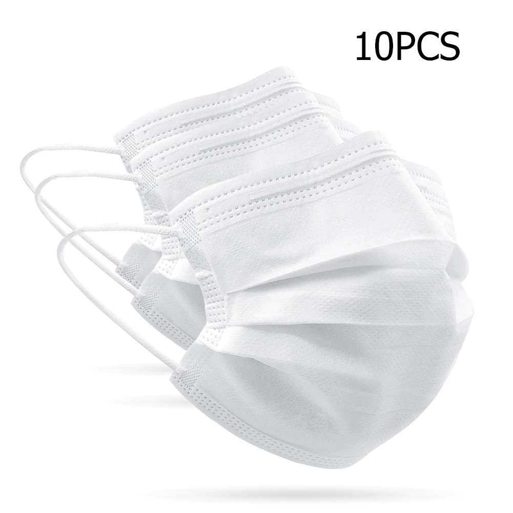 10/20/50/100pcs Disposable Masks 3 Layers Non Woven Anti-dust Breathable Earloops Face Cover Muffle Protective Face Mouth Mask
10/20/50/100pcs Disposable Masks 3 Layers Non Woven Anti-dust Breathable Earloops Face Cover Muffle Protective Face Mouth Mask