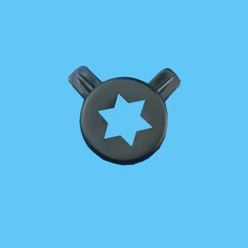 50 pieces/lot Black Color Hexagram Modeling Caps for soft ice cream machine Spare parts Inner Diameter 28mm 
50 pieces/lot Black Color Hexagram Modeling Caps for soft ice cream machine Spare parts Inner Diameter 28mm