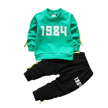 spring autumn Boy's cotton 2pcs sets child sport long fleece two-piece suits baby clothes baby girl clothes
spring autumn Boy's cotton 2pcs sets child sport long fleece two-piece suits baby clothes baby girl clothes