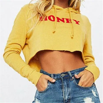 2019 Women's Autumn Short Hoodie Sweatshirt Ladies Fashion Hooded Pullover Short Pullover Top Females New Clothing Hot Sale
2019 Women's Autumn Short Hoodie Sweatshirt Ladies Fashion Hooded Pullover Short Pullover Top Females New Clothing Hot Sale