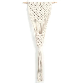 Nordic Macrame Woven Tapestry Boho Chic Bohemian Wall Hanging Home Decoration Crafts Indoor Decortion 30 x 70CM
Nordic Macrame Woven Tapestry Boho Chic Bohemian Wall Hanging Home Decoration Crafts Indoor Decortion 30 x 70CM