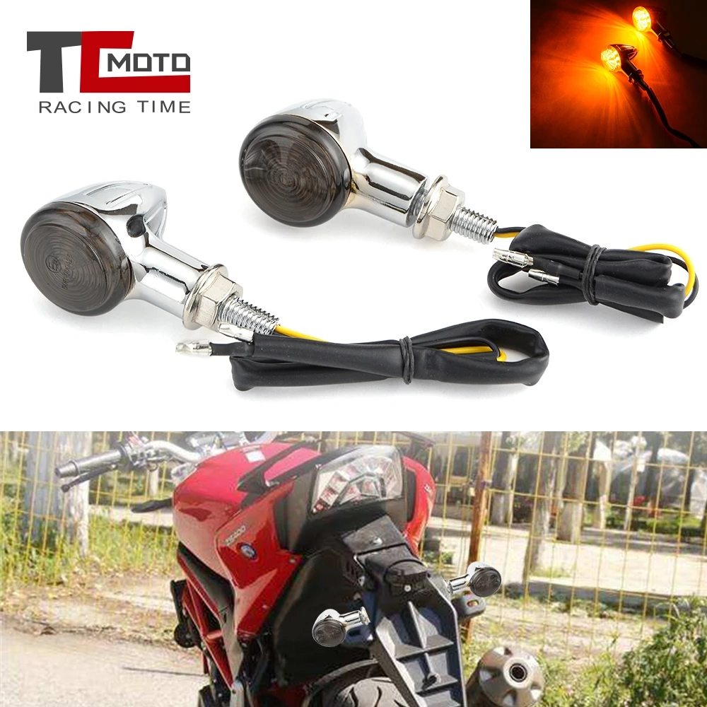 2PCS Mini Motorcycle Turn Signals Light E-Marked Stop Signal M8 LED Blinker Tail Lamp High quality 12V Tail Stop Indicator IP67
2PCS Mini Motorcycle Turn Signals Light E-Marked Stop Signal M8 LED Blinker Tail Lamp High quality 12V Tail Stop Indicator IP67