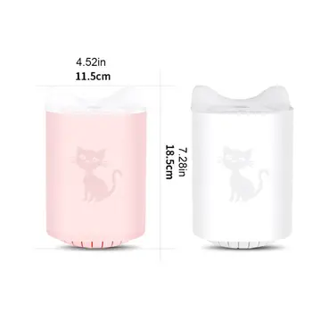 3L Mini Essential Oil Diffuser Portable Double Nozzle Air Humidifier Mist Maker A2UE
3L Mini Essential Oil Diffuser Portable Double Nozzle Air Humidifier Mist Maker A2UE