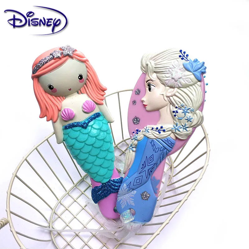 Disney princess frozen Hair Brush brosse cheveux Kids Gentle Anti-static Brush Curly Tangle Mermaid Bristles Handle Tangle Comb
Disney princess frozen Hair Brush brosse cheveux Kids Gentle Anti-static Brush Curly Tangle Mermaid Bristles Handle Tangle Comb