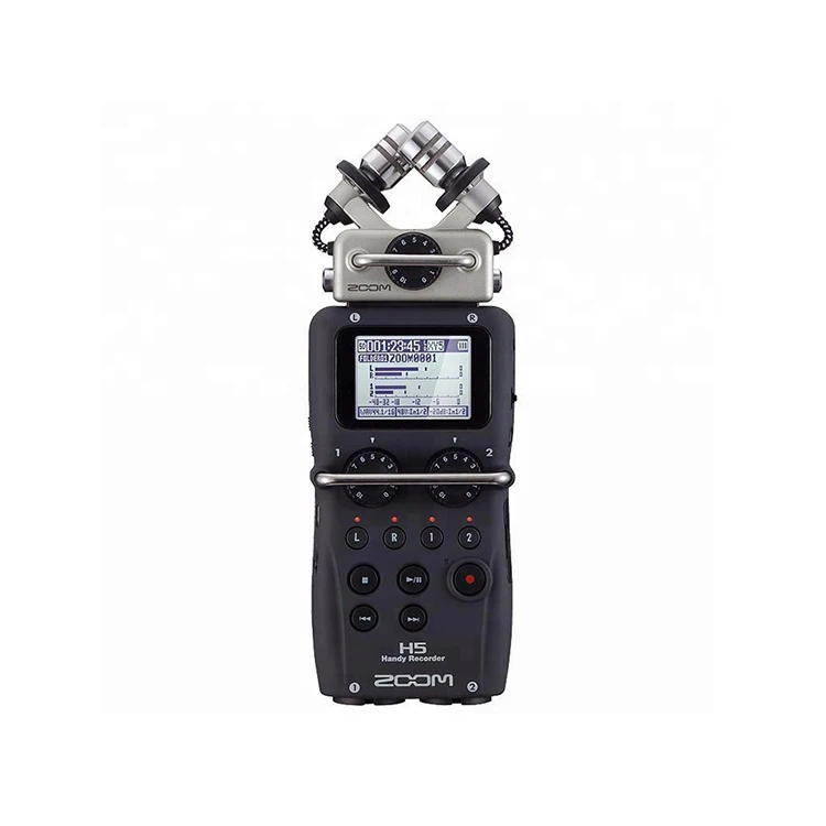 

ZOOM H5 professional handheld digital recorder Four-Track Portable Recorder H4N upgraded version Recording pen