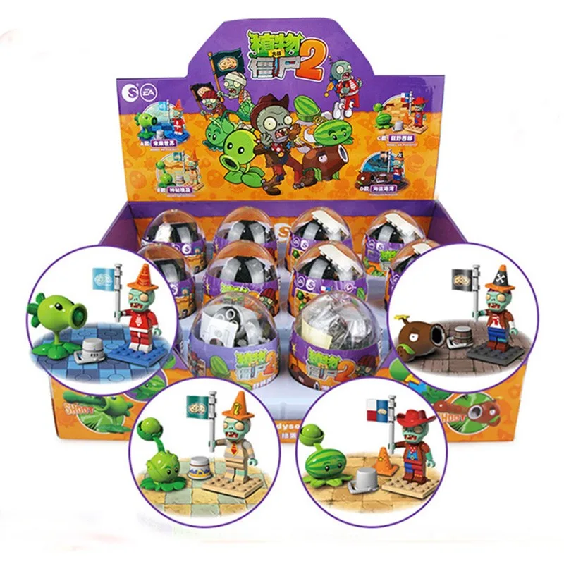 Original Plants Vs Zombies Peashooter PVZ Capsule Toy Abs Blocks Puzzle Models Building Toys Action Figure Shooting For Children
Original Plants Vs Zombies Peashooter PVZ Capsule Toy Abs Blocks Puzzle Models Building Toys Action Figure Shooting For Children