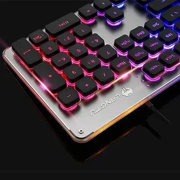 The Way the Wolf Mechanical Keyboard USB Wired Game Keyboard Computer Keyboard Game Illuminant Keyboard for Home & Office Use Co
The Way the Wolf Mechanical Keyboard USB Wired Game Keyboard Computer Keyboard Game Illuminant Keyboard for Home & Office Use Co