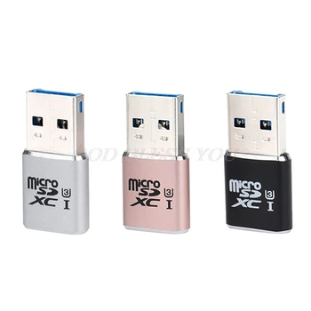 High Quality Super Speed 5Gbps USB 3.0 Micro SDXC Micro SD TF T-Flash Card Reader Adapter Drop Shipping
High Quality Super Speed 5Gbps USB 3.0 Micro SDXC Micro SD TF T-Flash Card Reader Adapter Drop Shipping