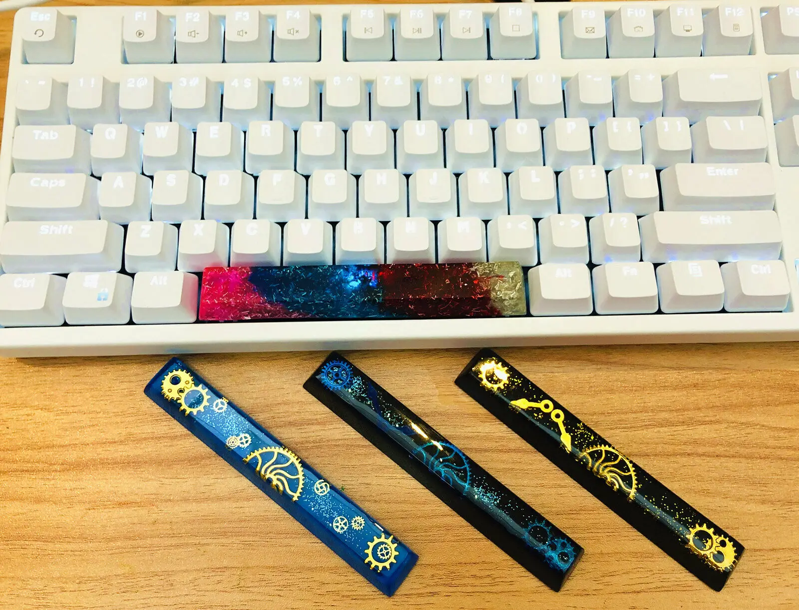 Handmade Industrial Style Resin SpaceBar Keycap Heavy Metal OEM 6.25X Artisan Keycaps For Cherry MX Mechanical Keyboard
Handmade Industrial Style Resin SpaceBar Keycap Heavy Metal OEM 6.25X Artisan Keycaps For Cherry MX Mechanical Keyboard