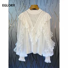 Pullover Sweaters 2020 Autumn Winter Tops Women Hand Made Beading Ruffle Flowers Patchwork Long Sleeve Casual Basic Sweaters
Pullover Sweaters 2020 Autumn Winter Tops Women Hand Made Beading Ruffle Flowers Patchwork Long Sleeve Casual Basic Sweaters