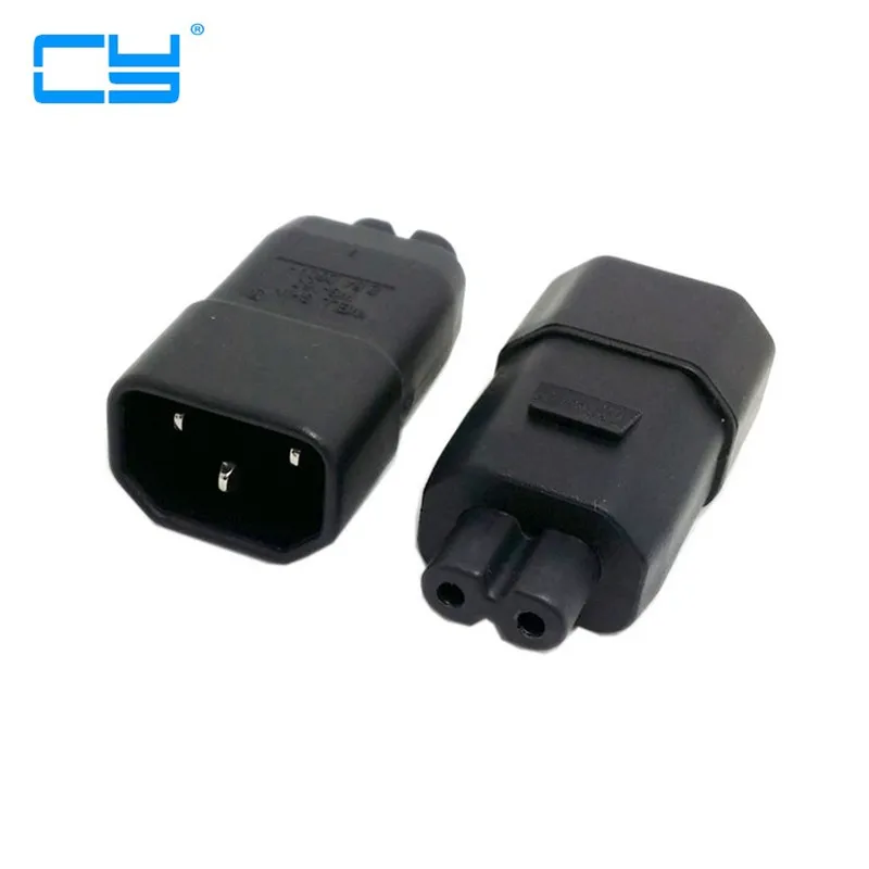 2 шт., Стандартный литой разъем IEC 320 IEC320 C14 для штепсельной вилки IEC C7, комплект адаптеров питания переменного тока, одобрено UL
2 шт., Стандартный литой разъем IEC 320 IEC320 C14 для штепсельной вилки IEC C7, комплект адаптеров питания переменного тока, одобрено UL