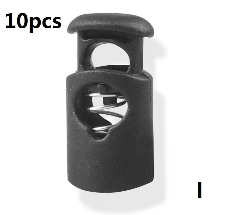10pcs Push Cord Lock Spring Clasp Plastic Stoppers Ends Toggles Clip For Apparel Bungee Elastic Rope Parts
10pcs Push Cord Lock Spring Clasp Plastic Stoppers Ends Toggles Clip For Apparel Bungee Elastic Rope Parts