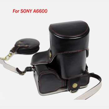 Retro PU Leather Case camera Bag For SONY A6600 ILCE-6600 Portable protective cover With Bottom Battery Opening shoulder strap
Retro PU Leather Case camera Bag For SONY A6600 ILCE-6600 Portable protective cover With Bottom Battery Opening shoulder strap