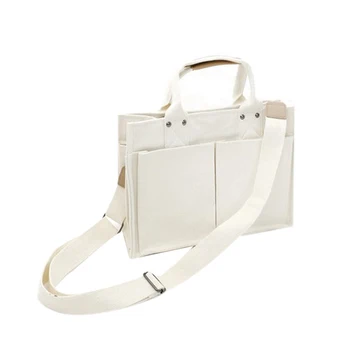 Women Multi-Pocket Large Capacity Tote Bag Luxury Handbags Women's Shoulder Canvas Bag Sewing Thread Handbag
Women Multi-Pocket Large Capacity Tote Bag Luxury Handbags Women's Shoulder Canvas Bag Sewing Thread Handbag