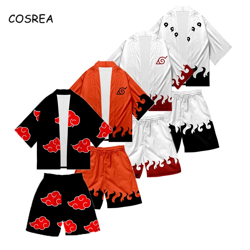 Костюм для косплея Cosrea кимоно Узумаки Акацуки Харуно Сакура спортивный костюм