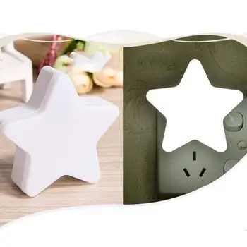 4Color LED Sensor Control Night Light Mini Star LED For Dark Night Baby With Lamps Night Sleeping Light Light EU/US Bedside N3M3
4Color LED Sensor Control Night Light Mini Star LED For Dark Night Baby With Lamps Night Sleeping Light Light EU/US Bedside N3M3