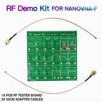 Test Board Tool Vector Network Filter Attenuator RF Demo Kit Accessories Equipment Anaylzer Cable Set For NanoVNA
Test Board Tool Vector Network Filter Attenuator RF Demo Kit Accessories Equipment Anaylzer Cable Set For NanoVNA