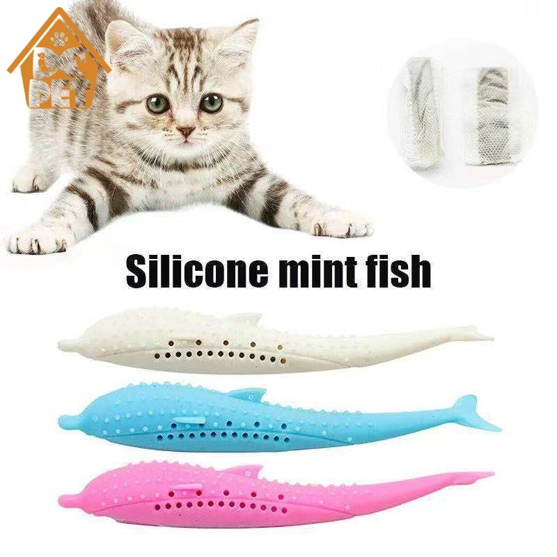 Silicone catnip fish cat toys for cat boothbrush Pet Molar Stick Cleaning Teeth Interactive Cat toy kitten play pet products
Silicone catnip fish cat toys for cat boothbrush Pet Molar Stick Cleaning Teeth Interactive Cat toy kitten play pet products