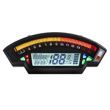 1xMotorcycle LCD Digital Speedometer Backlight Odometer For 1,2,4 Cylinder Meter
1xMotorcycle LCD Digital Speedometer Backlight Odometer For 1,2,4 Cylinder Meter