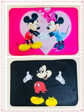 מיקי מיני מותאם אישית אנימה מחצלת קישוט בית שטיחים קריקטורה שטיח רצפת חדר שינה מחצלות אמבטיה קטיפה שטיחים שפשפת חדש(China)