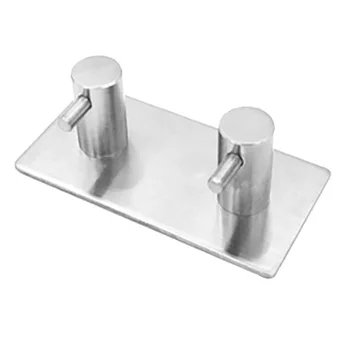 Heavy Duty Towel Hook Self Adhesive - Bathroom Hanger Wall Mount Bath Show Robe Hooks - Stainless Steel
Heavy Duty Towel Hook Self Adhesive - Bathroom Hanger Wall Mount Bath Show Robe Hooks - Stainless Steel