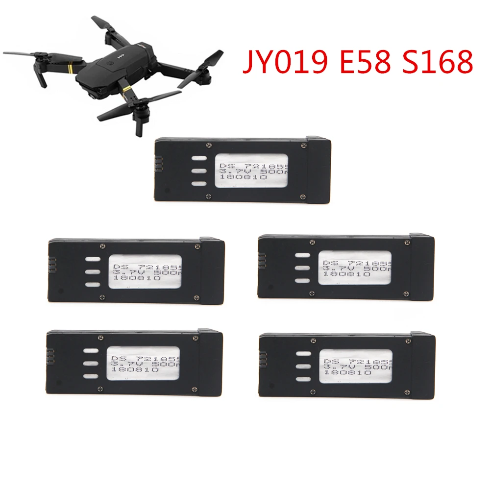 3.7V Lipo Battery For E58 S168 JY019 RC Drone Quadcopter Spare Parts Replace Rechargeable Battery 3.7v 500mAh Battery
3.7V Lipo Battery For E58 S168 JY019 RC Drone Quadcopter Spare Parts Replace Rechargeable Battery 3.7v 500mAh Battery