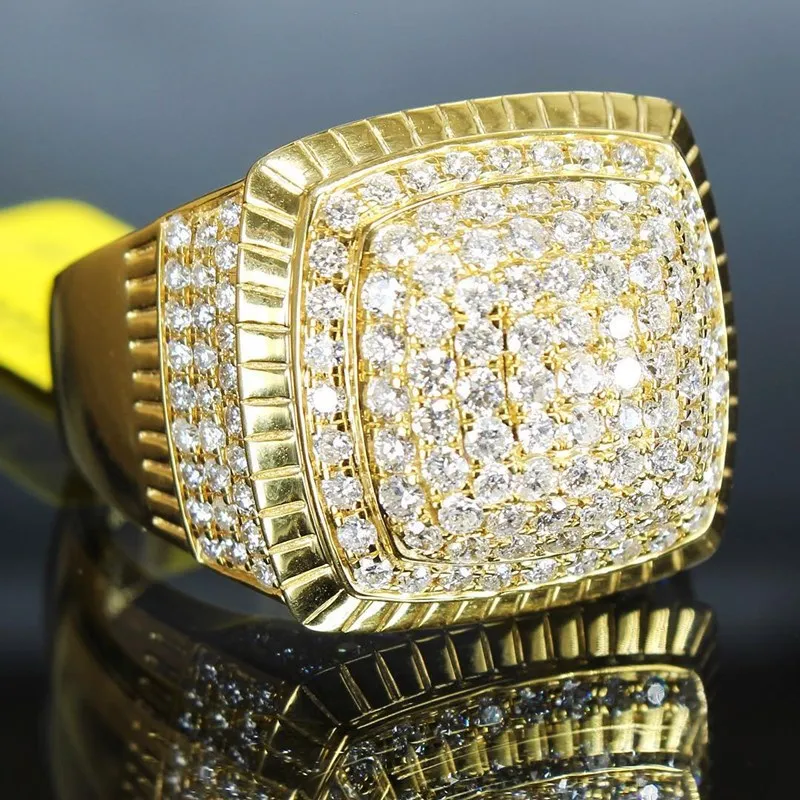 Male Luxury Gold Zircon Rings for Motorcycle Party Hip Hop Iced Out Bling Bling Rings White Rhinestone Rings Party Jewelry
Male Luxury Gold Zircon Rings for Motorcycle Party Hip Hop Iced Out Bling Bling Rings White Rhinestone Rings Party Jewelry