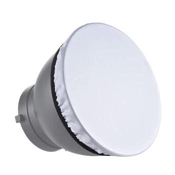 Photography Light Soft White Diffuser Cloth for 7inch 180mm Standard Studio Strobe Reflector
Photography Light Soft White Diffuser Cloth for 7inch 180mm Standard Studio Strobe Reflector
