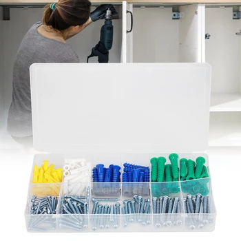 200PCs Screw High-Strength Self-Tapping Screw+Expansion Tube Power Tool Accessory Combination Kit
200PCs Screw High-Strength Self-Tapping Screw+Expansion Tube Power Tool Accessory Combination Kit