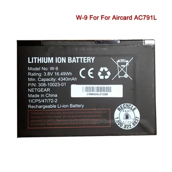 W-9 lithium battery For Netgear Sierra AirCard AC810S AC815 AC791L Wireless Router W9 3.8V 4340mAh Rechargeable Batteries
W-9 lithium battery For Netgear Sierra AirCard AC810S AC815 AC791L Wireless Router W9 3.8V 4340mAh Rechargeable Batteries