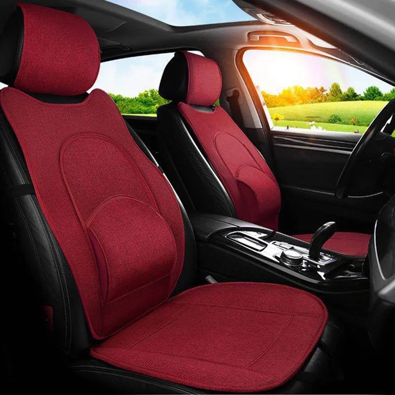 Universal PU Leather Cushion 1PC 4 Seasons Flax Car Seat Pad Automobile Seat Cover Breathable Protection Interior Accessories
Universal PU Leather Cushion 1PC 4 Seasons Flax Car Seat Pad Automobile Seat Cover Breathable Protection Interior Accessories